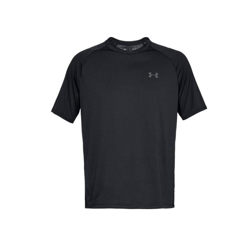 Under Armour Tech T Shirt Men s Black 1326413-001 2XL