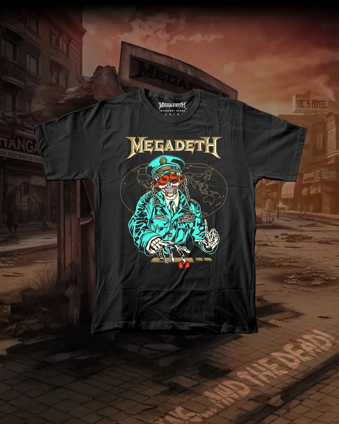 

Megadeth Graphic T-shirt Death Heavy Metal Band Men Women Oversized Streetwear Short Sleeve Hip Hop Harajuku Male Female Clothing XXXL різнокольоровий