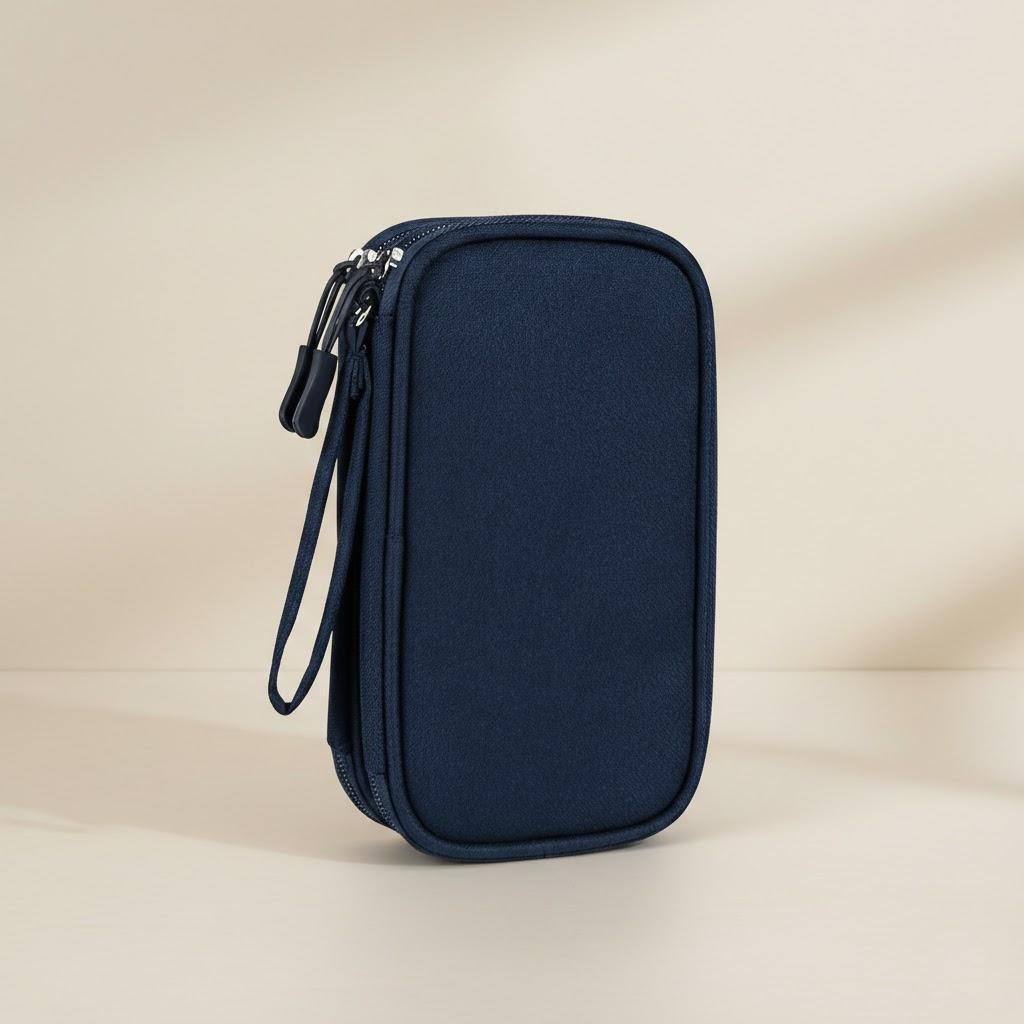 Portable Waterproof Travel Bag Digital Charger Storage Bag for USB Cable Earphone Wire Power Bank Organizing Bag