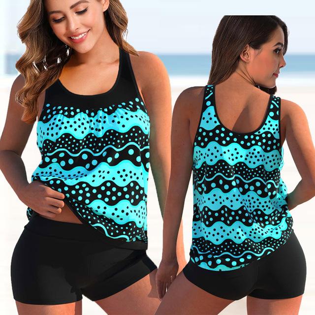 2023 frauen Sexy Badeanzug Gestreiften Gedruckt Tankini Weiblichen Sommer Monokini Bademode Badeanzug Zwei Stücke Bademode Neue