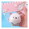 Rich Peach Squishy 1st edition, 60 types of stress relief goods, free selection, realistic silicone toy, high elasticity, soft to the touch, perfect