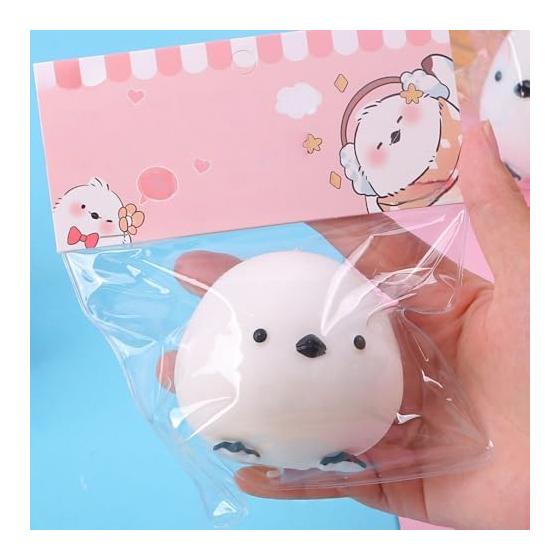 Rich Peach Squishy 1st edition, 60 types of stress relief goods, free selection, realistic silicone toy, high elasticity, soft to the touch, perfect