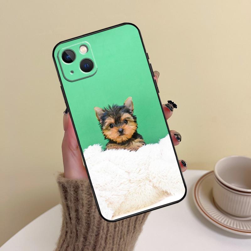 Yorkie Yorkshire Terrier Phone Case For iPhone 17 Pro Max 14 13 12 11 15 16 Pro Max Mini Plus 16e 17 Air Cover Funda