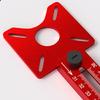 Router Milling Grooves Bracket Aluminum Router Circles Cutting Multifunctional Cabinet Hardware Router Guide Tool