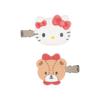 Sanrio Hello Kitty Bangs Set of Right and Left Ages 3 and 151220 Clips, Facing, Up,