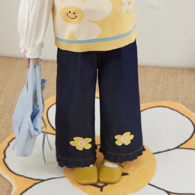LUSON Okids Girls  Stylish 2025 Spring/Autumn Outfit Set 100