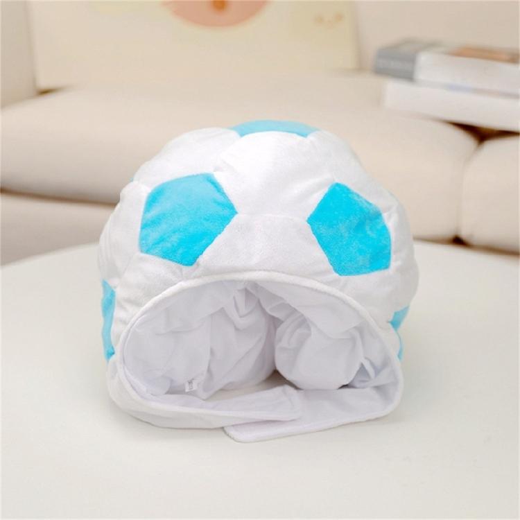 Soccer Themed Headgear Cap Comfortable Cotton Football Headpiece Washable For Adults Kids Sports Event Family Gathering