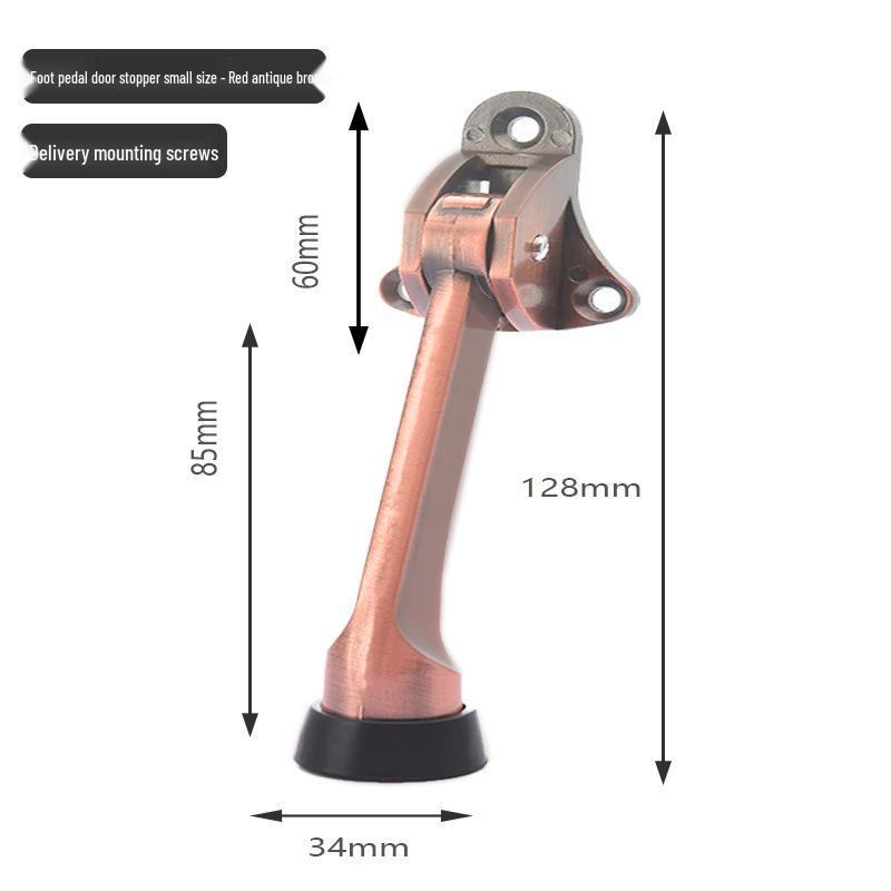 

Semi-Automatic Horse Foot Pedal Door Brake & Anti-Collision Stopper