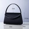 Iwasa Black Formal Bag for Made in Japan Women, (Type E)