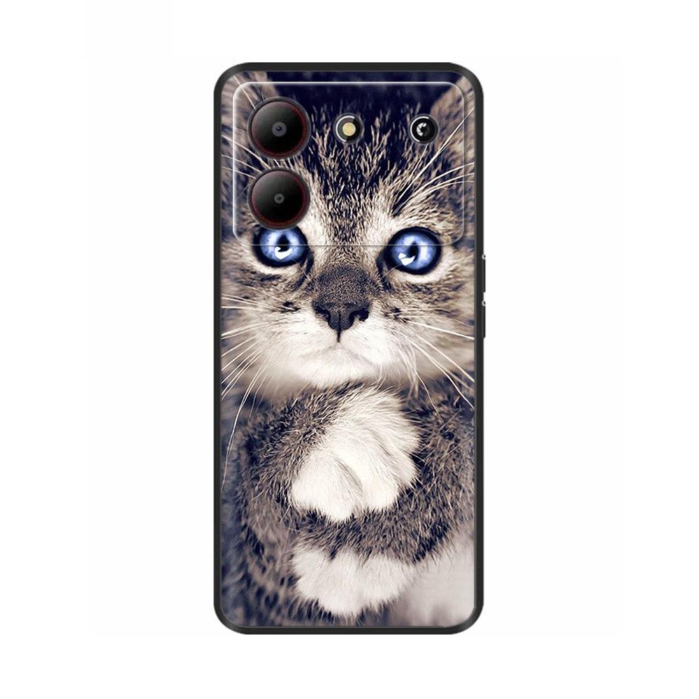 

Для ZTE Blade A54 Чохол Чорний Захисний М який Силіконовий Чохли для Телефона Для ZTE Blade A54 ТПУ Чохол Фундас Для ZTE Blade A54 ZTE Blade A54