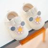 Neugeborene Kinder Blumen Weiche Sohle Kleinkindschuhe Babyschuhe Anti-Ablösung Babyschuhe Herbst Weiches Leder Anti-Rutsch-Schuhe