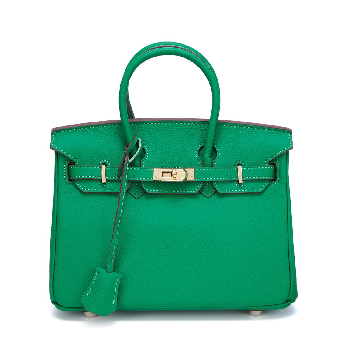 

Новая женская сумка Togo из коровьей кожи с мелкозернистой золотой пряжкой и платиновым покрытием для носка, большая вместимость, женская сумка 30x12x23cm