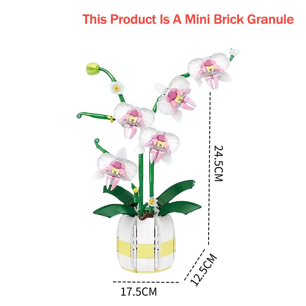 

Букет вечных цветов своими руками Игрушки-конструкторы «Бесконечная инновация» - Символ любви, Идеальный подарок на День святого Валентина для девочек in bag