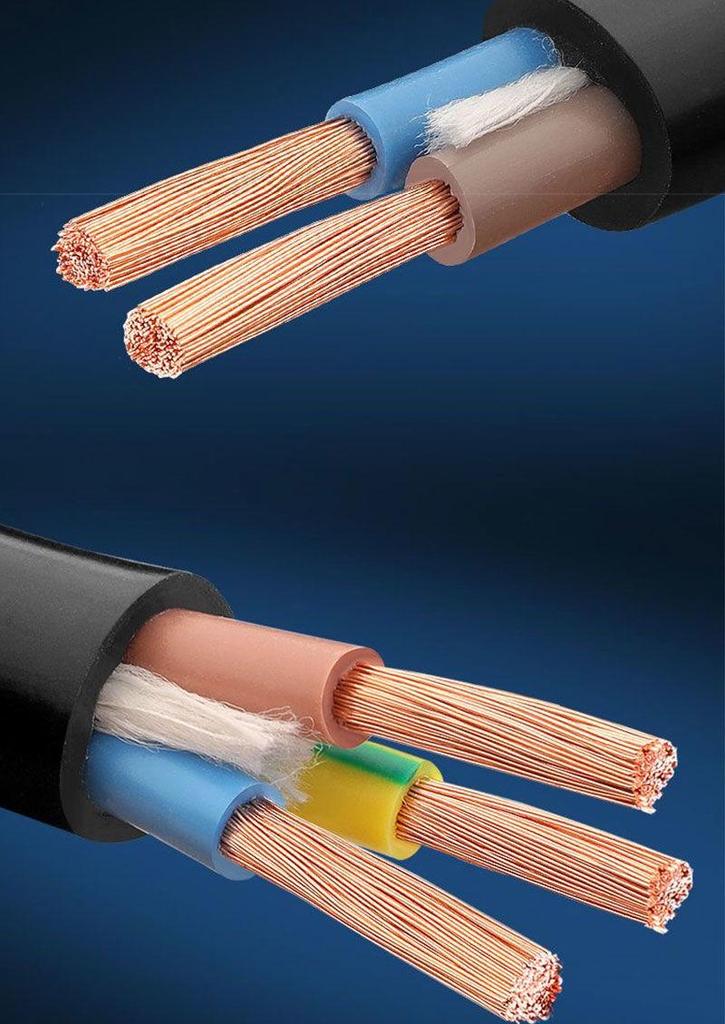 42.5 National Standard Sheathed Cable Wire, 3-Phase / 2-Phase, 234-Core, 1.510 Sqm, Flame Retardant, Construction Power Cord, 6.
