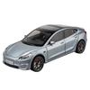 Premium 1:24 Scale Tesla Model 3 Diecast Metal Alloy Pull-Back Toy Car Model - Gray