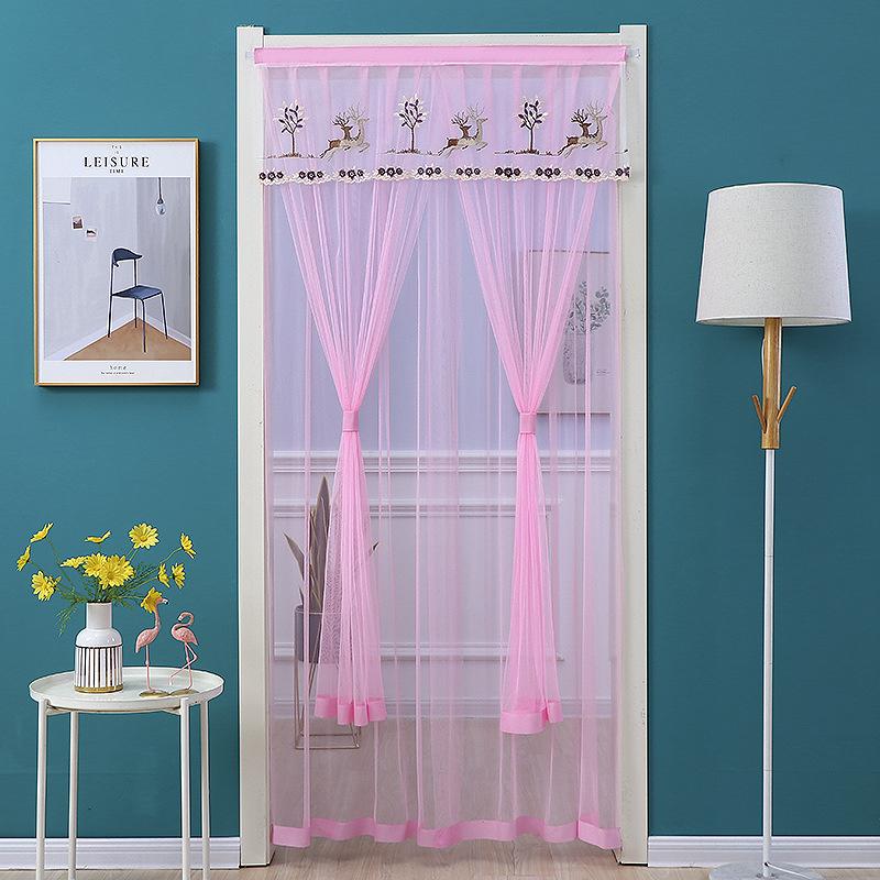 No-punch Anti-mosquito Door Mesh Curtain Summer Mosquito Proof Door Curtain Self-adhesive Mosquito Proof Net Bug Screen No Punching Door Curtain