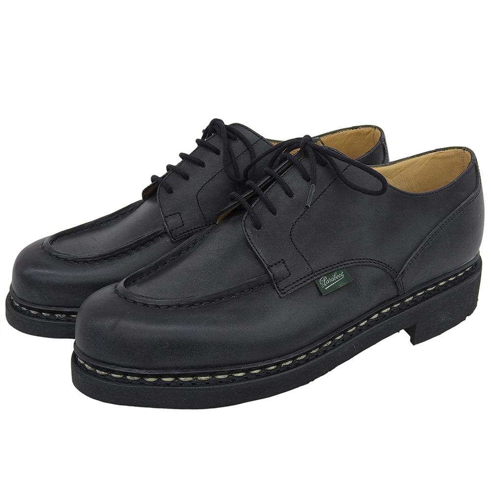 PARABOOT Herren Chambord U-Tip Lederschuhe, Schwarz/Noir, Größe 6, 105273 Schuhe 6 schwarzGebraucht