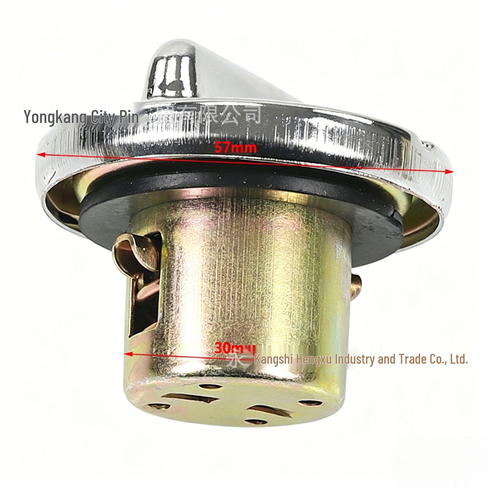 Water-Cooled ATV Karting Beach Car Fuel Tank Cap (GY50-250cc Compatible)