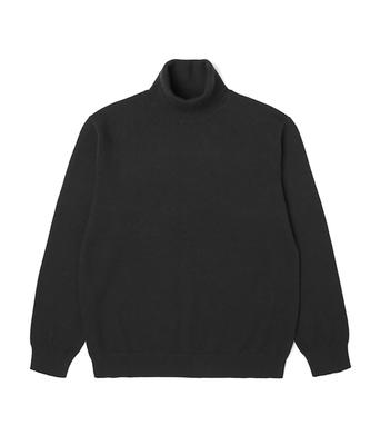 ADHOC Unisex Basic Turtleneck Knit (Black) (Ha1Lk91-39)