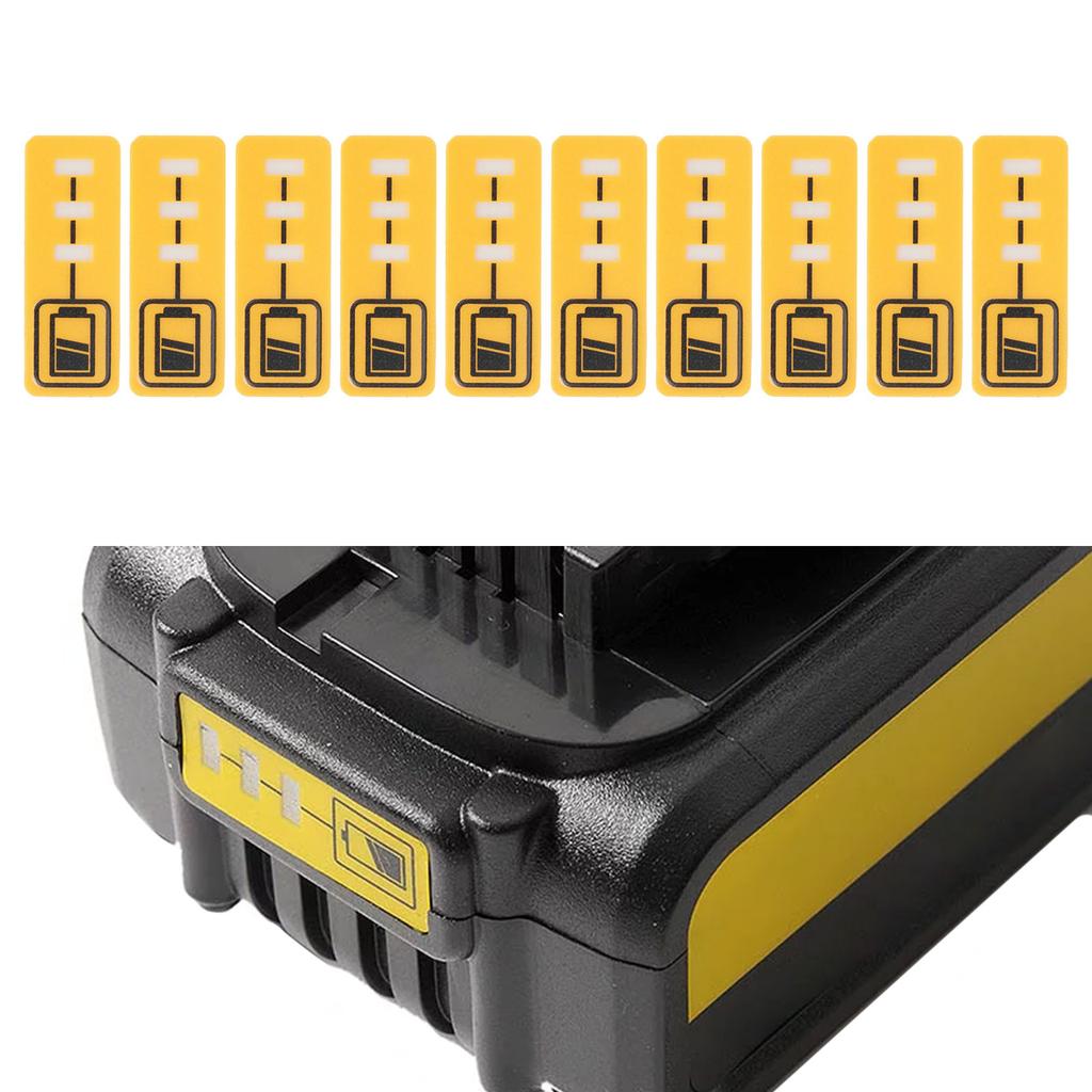 10pcs Pack DCB200 Key Labels Easy To Use Lithium Battery Accessories