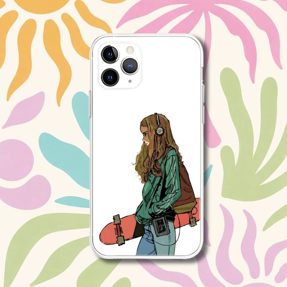 M-Max Mayfield Sadie Sink ST5 Transparent Phone Case For iPhone 17,13,15,12,11,14,16 Pro Max Mini 7,8 Plus SE4,17E Air Fundas iPhone16plus