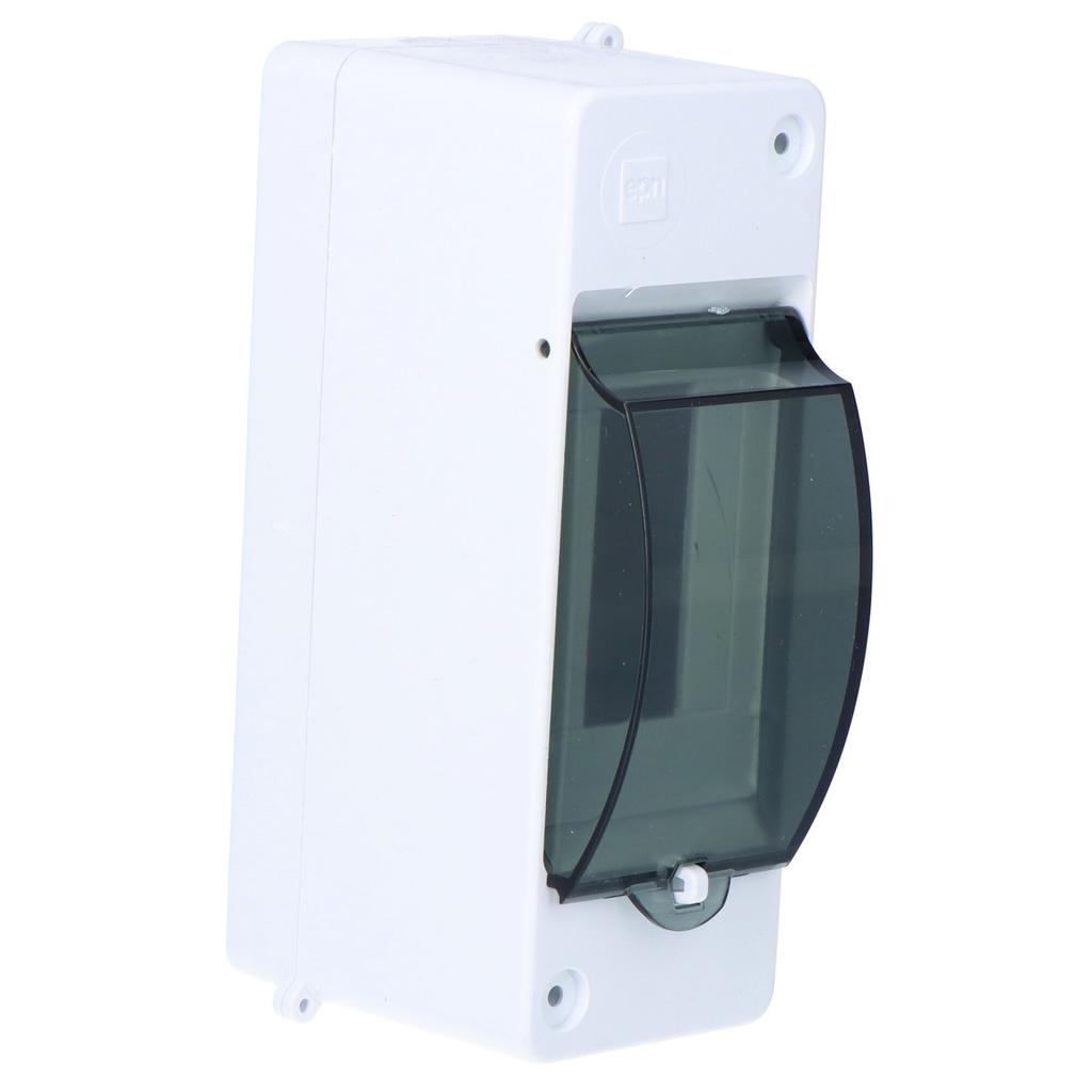 Surface-mounted Housing, 2-module, with Glass, IP30D