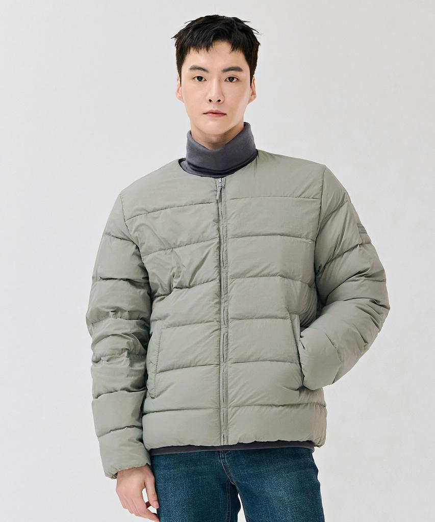 Chasecult Unisex U-Neck Lightweight Padded Jumper-Dfzu4701C0V