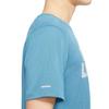 Nike Logo Short Sleeve Round Neck T-Shirt Men tops Blue DD5277-415
