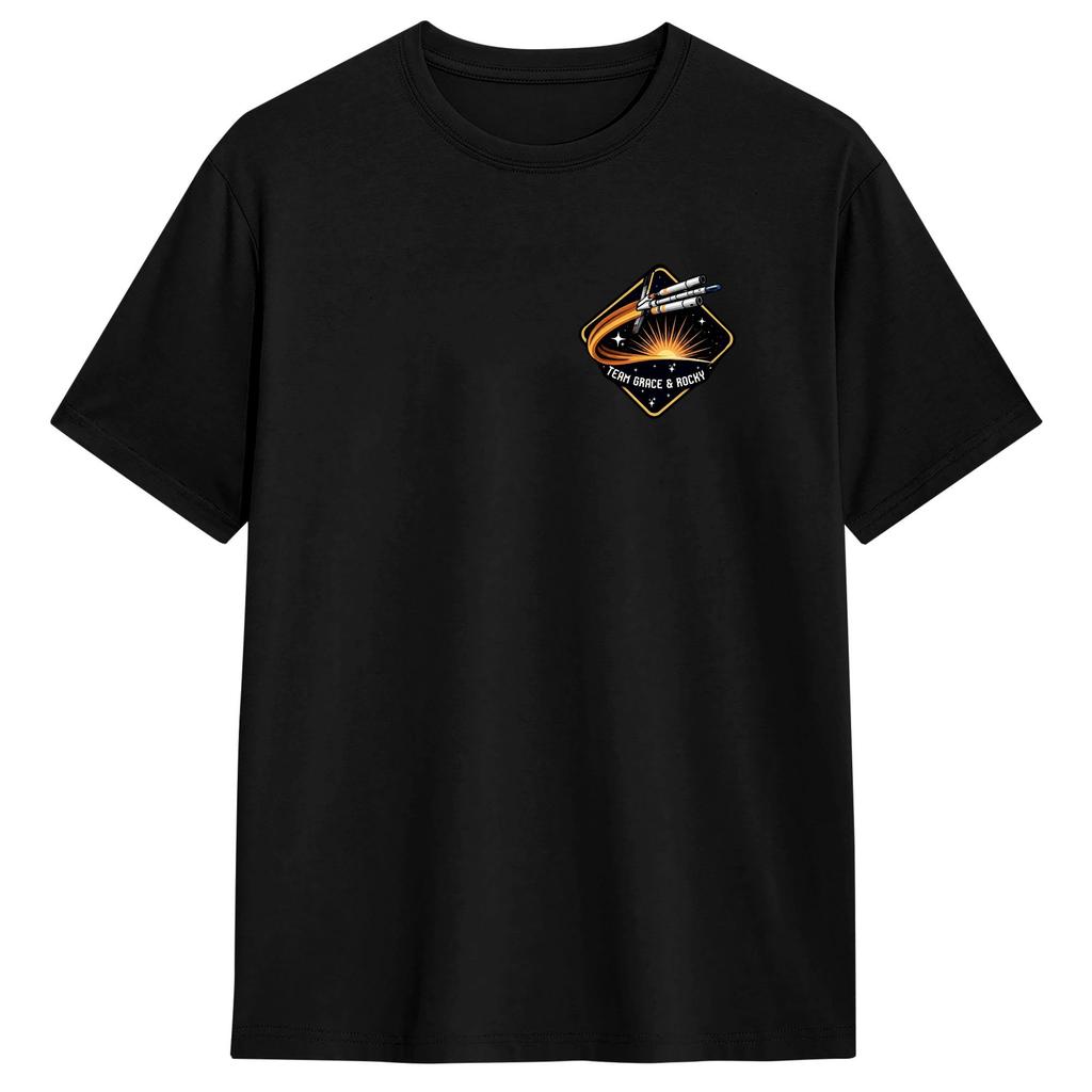 Project Hail Mary Mission Patch Ringer T Shirt Summer Funny TShirts Cotton Trending Tshirt For Unisexs Pattern Clothing