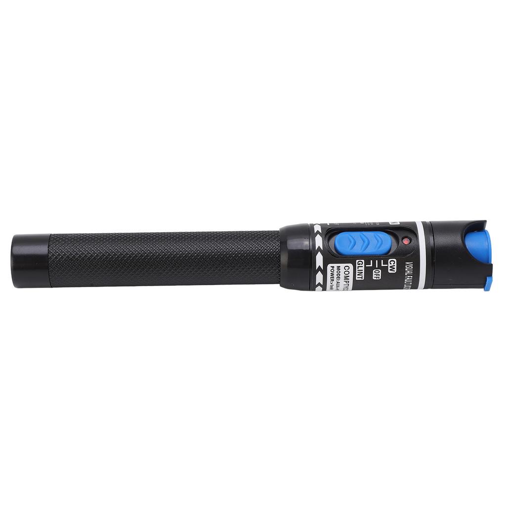Visual Fault Locator Kit Lightweight Portable Small Aluminum Alloy Red Light Pen for Optical Fiber