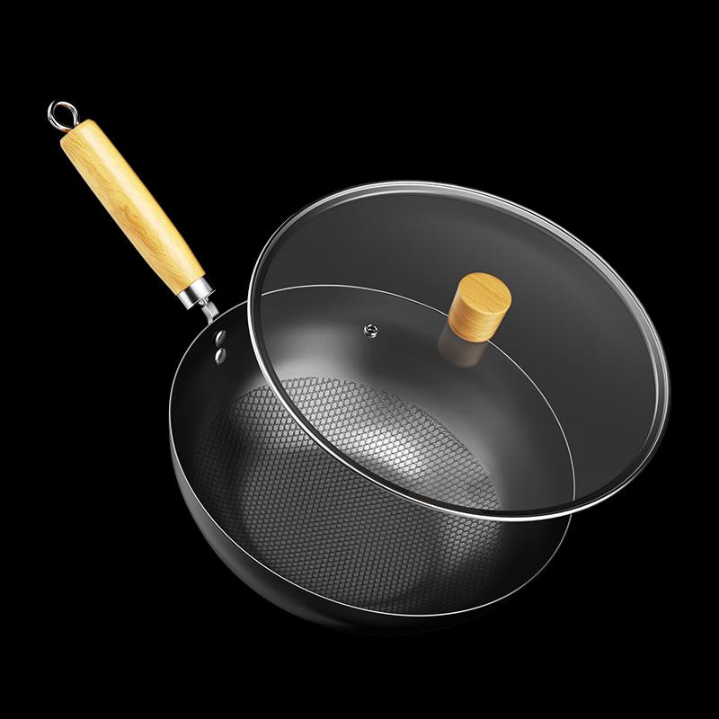 Ouroboros Air Suspension Cast Iron Wok