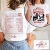 Unisex Shirt Cotton Oversize Large Size Vintage Daisy Jones and The Six Aurora Tour 1978 Shirt The Six Band Aurora Merc