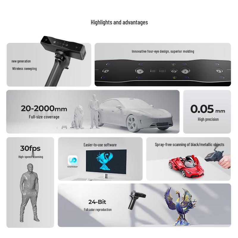 Creality 3D Otter Lite Handheld 3D Scanner