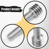 10Pcs Driveshafts Screw Pins Wheel Axle Replacement 304 Stainless Steel M4x9.6mm for H12Y