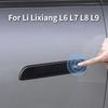 For Li Lixiang L6 L7 L8 L9 Car Specialized Door Handle Protective Cover Exterior Pull Blackened Decoration Sticker Modified Auto