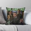 The Captain BBC Ghosts Square Pillowcase Polyester Linen Velvet Pattern Zip Decor Sofa Seater Cushion Cover Wholesale