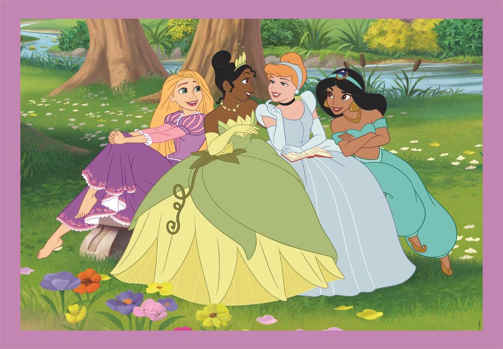 4 In 1 Puzzle. Great Color. Disney Princess