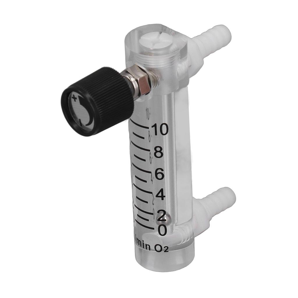 Panel Type Flow Meter 0‑10LPM Acrylic Gas Flowmeter Tester for Measuring Control