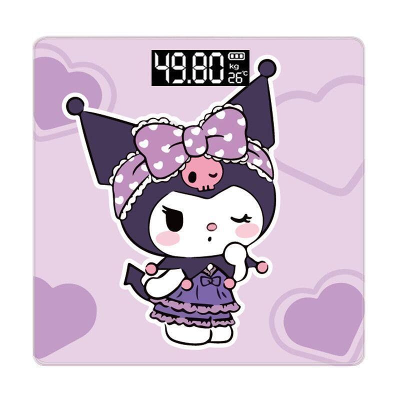 Electronic Scale, Household Weight Scale, Cartoon Cute, Accurate, Smart, Bluetooth Rechargeable Body Fat Scale, Girls' Fat Loss Health Scale