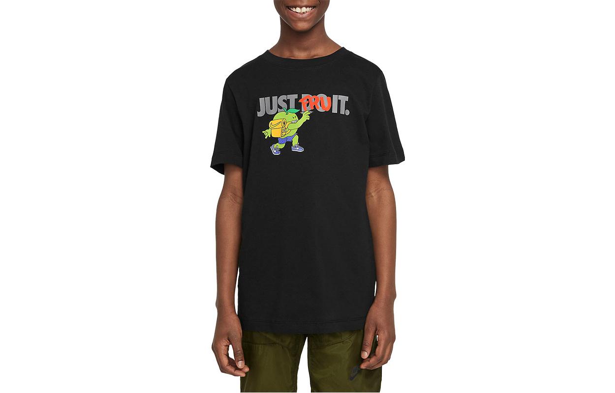

Nike Kids T Shirts Crew Neck Moderate DQ3869-010 M