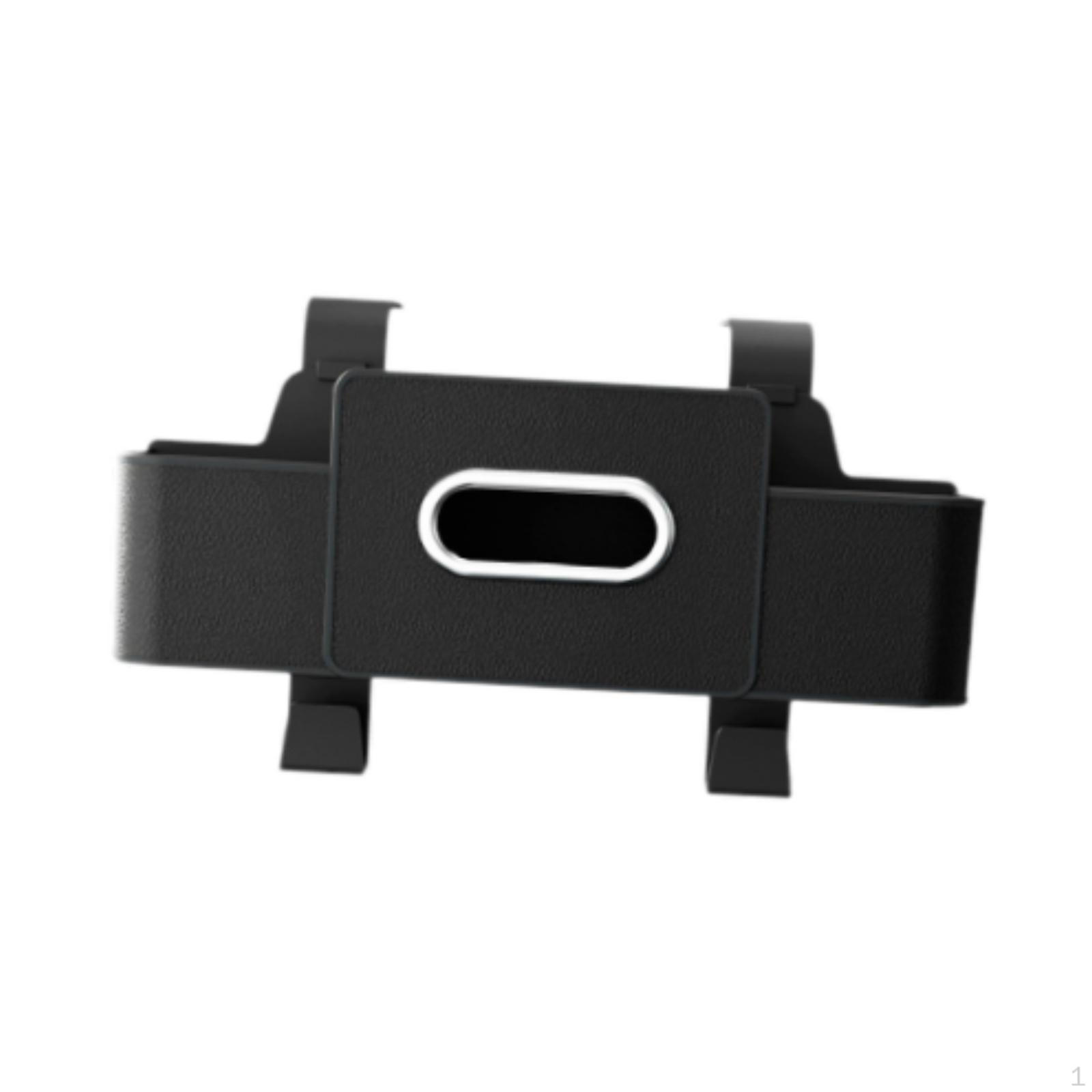 

Органайзер на заднее сиденье с коробкой для салфеток и держателем для телефона для путешествий чёрный