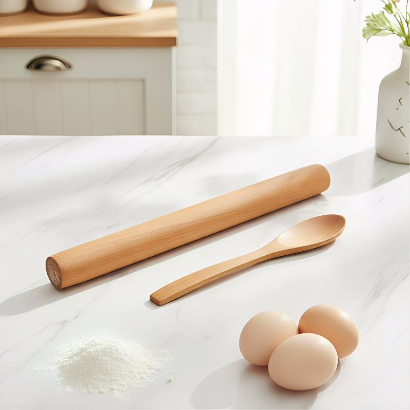 Wooden Rolling Pin Make Pasta Dumplings Fondant Biscuit Cake Tools Pastry Roll Dough Roller Kitchen Tools