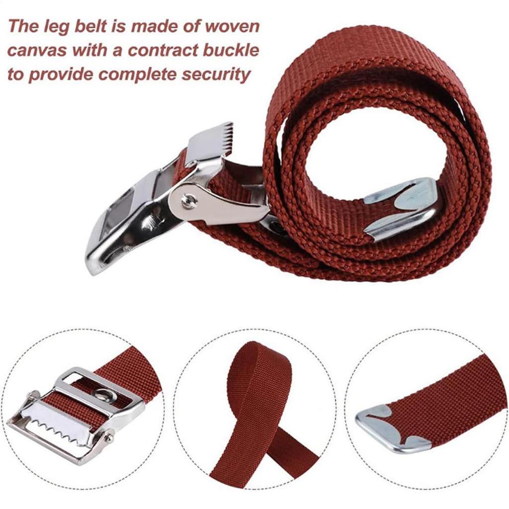 Drywall Stilts Leg Band Straps Heavy-Duty Comfort Stilt Bands Wear Resistant Ergonomic Protective Bandage For Ceiling Work