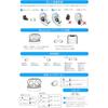 TOZO A1 Earphones Bluetooth Wireless Earphones, Mid-Low Frequency Range, Warm Sound Quality, Small, Lightweight, Comfortable, Built-in Microphone, AI 