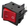 Set of Two 30A 250VAC Power Switch 4Pin with LED Indicator for Welding Machines and Electric Heater Applications