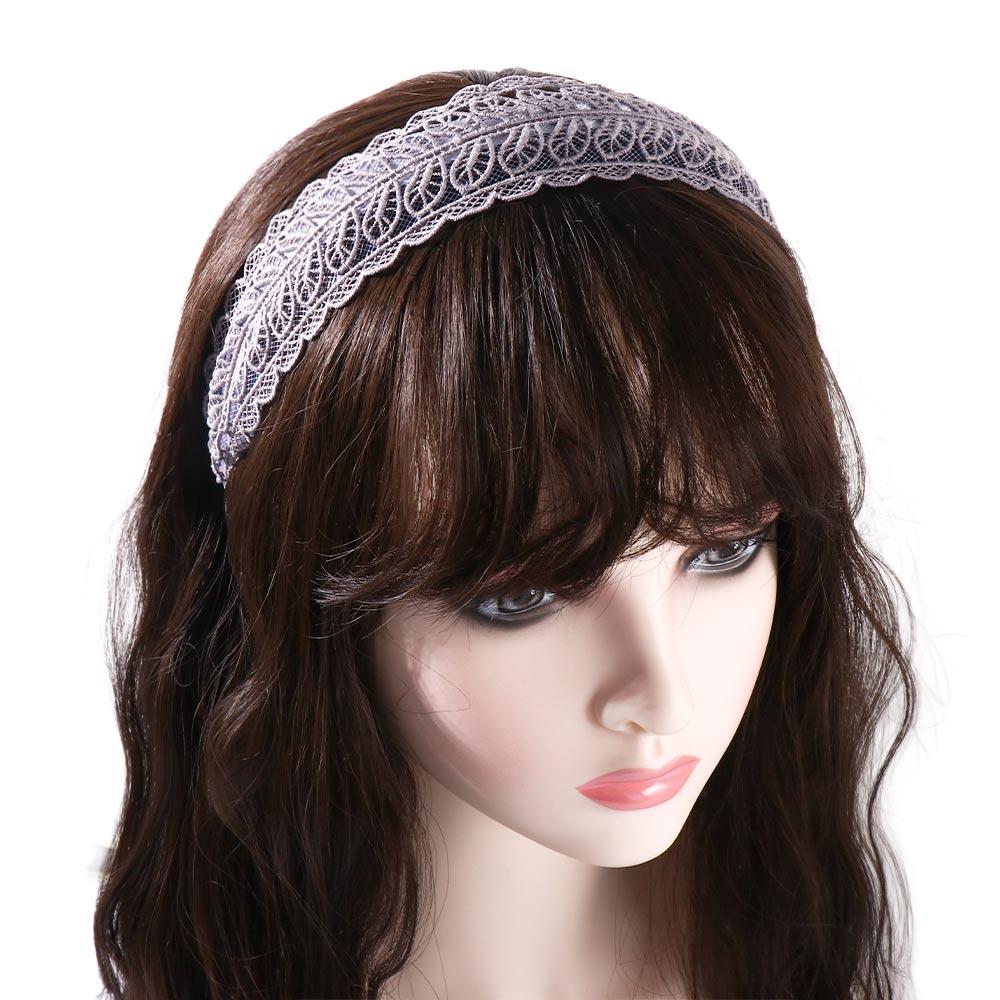 Gesichtswäsche Breites Haarband Koreanischer Stil Haarschmuck Spitze Blätter Stirnband Damen Haaraccessoires