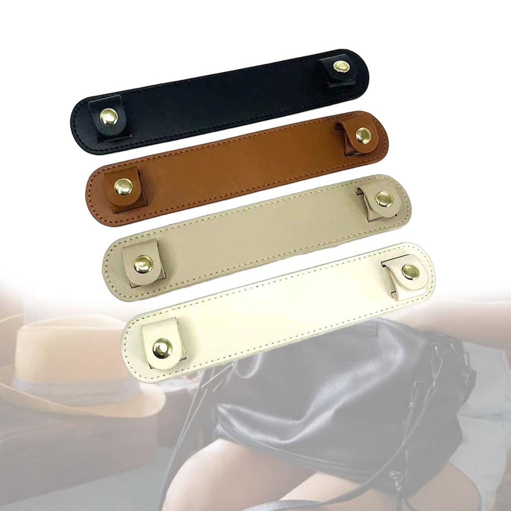 Portable PU Tote Bag Strap Pad for Long lasting Comfort Reduce Strain on Shoulders