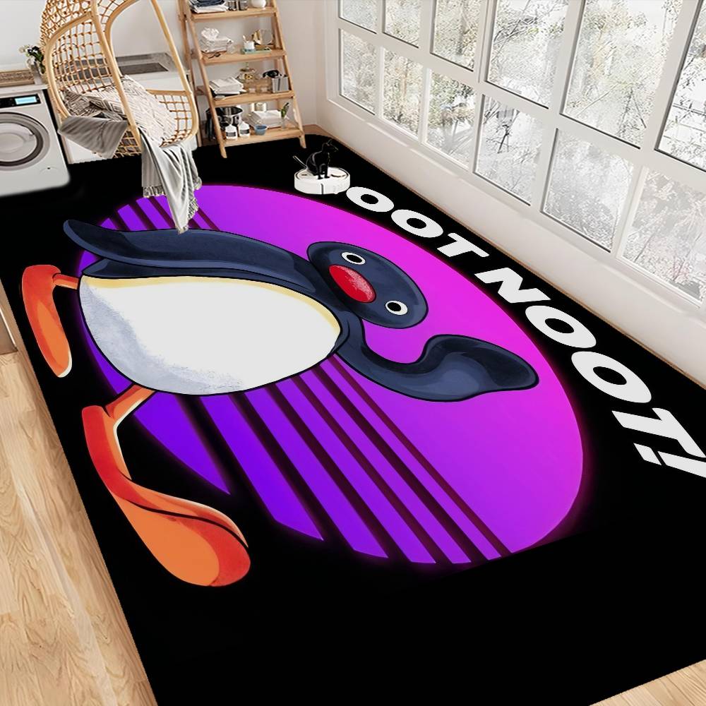 Cartoon Pinguin Anime Floor Mat Nordic Style Home Doormat Bathroom-Toilet Mats Bedroom Hotel Decor Mat