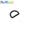 10 Stück/Packung Kunststoff D-Ring Schnallen Gurtbandgröße 10mm 12mm 15mm 20mm 25mm 30mm 38mm 45mm Schwarz