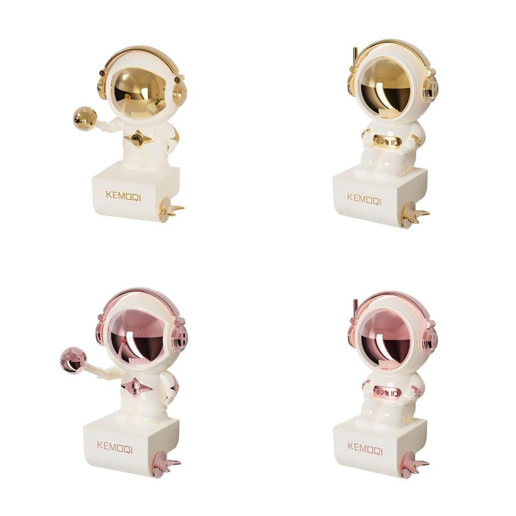 Astronaut Suction Cup Toothpaste Squeezer Household Bathroom Wall-mounted Punch-free Facial Cleanser Toothpaste Hand Brush Squeezer